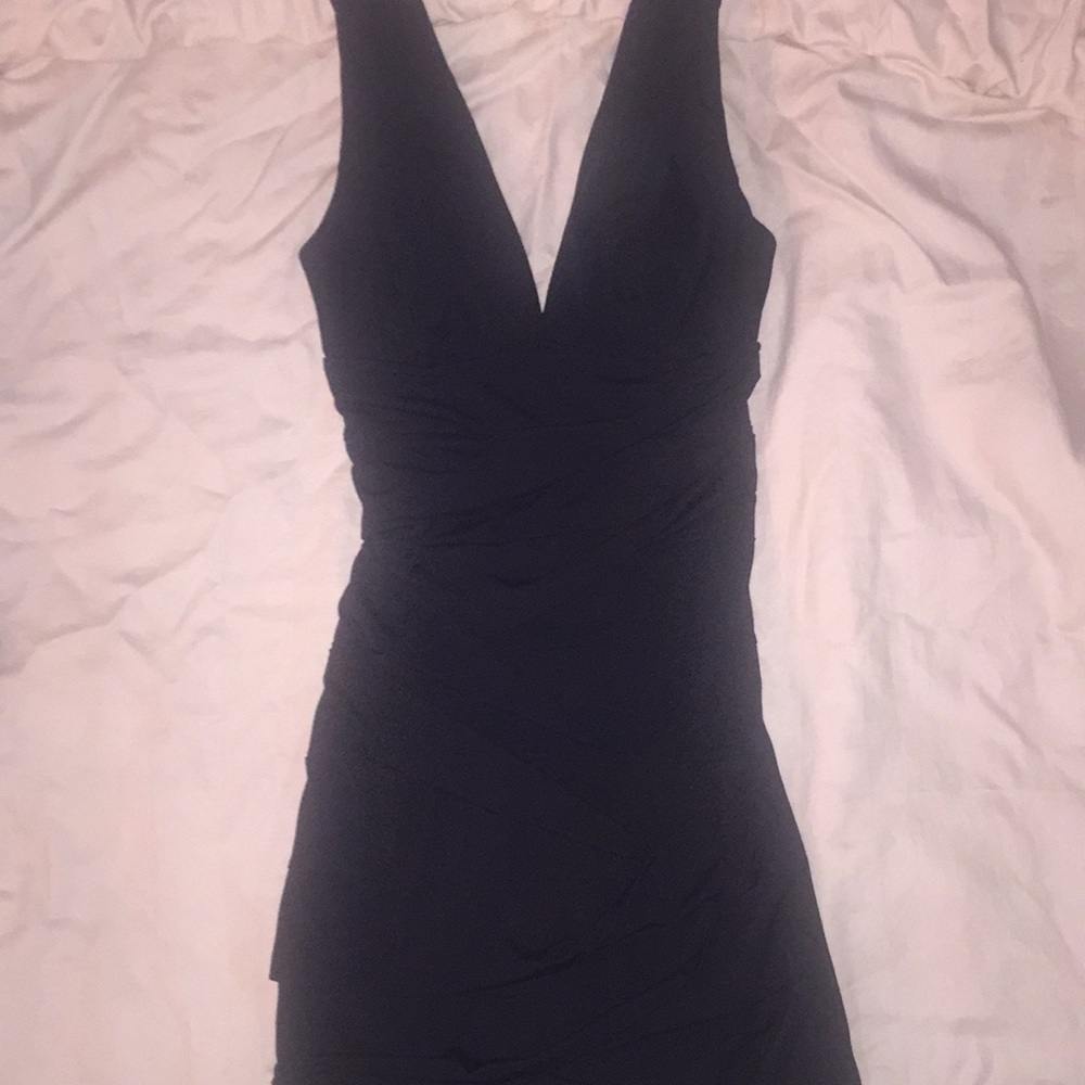 Sexy black dress